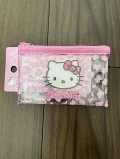 【新品・未使用】キティ ラメポーチ ダイソー