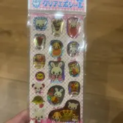 平成レトロ　ハムスター　クリスタルシール　レモン株式会社　新品未開封