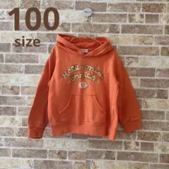 【ANNIE'S CLUB】フード付きオレンジパーカー【古着】