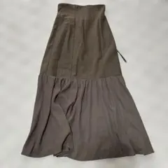 美品翌日発送ダズリン dazzlinロングスカート ブラウン S レースアップのサムネイル