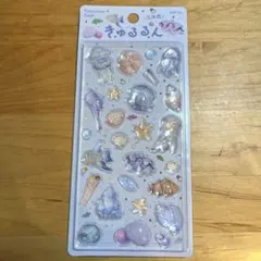 きゅるるんシール　海の生き物　立体シール　未使用未開封
