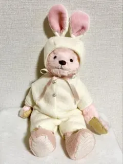 ASHIYA KUMAYA 作家さん　テディベア　ぬいぐるみ　うさぎの着ぐるみ