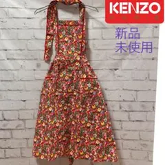 【新品・タグ付き】KENZO PARIS 花柄 エプロンモチーフ 綿100％のサムネイル