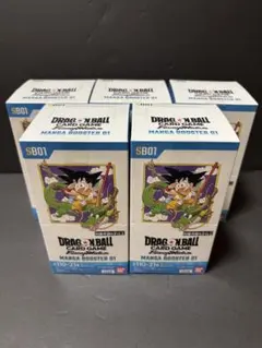 ドラゴンボールカードゲーム FW マンガブースター01+02 未開封6box