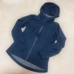 【UNIQLO】ブロックテックパーカ ネイビー サイズ