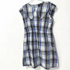 GREEN LABEL RELAXING チェック柄ワンピース 120