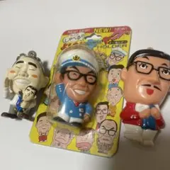 お笑い芸人キャラクター キーホルダー 3個セット