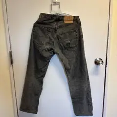 Levi's ブラック ストレートデニム 501 リーバイス
