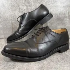 美品　REGAL リーガル　ストレートチップ　レザー　ビジネスシューズ　ブラックのサムネイル