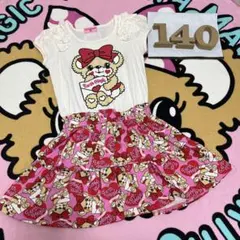 値下げ‼️868♥️アースマジック♥️140♥️ラブレターワンピのサムネイル
