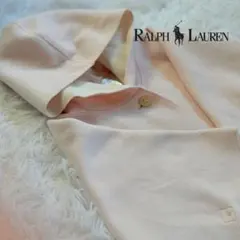Ralph Lauren ベビー　フリースポンチョ　春先　ふわっと　淡いピンク