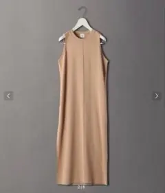 【美品】roku6 ノースリーブロングワンピース サイズ38