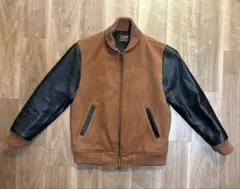 SKOOKUM × NICOLE スタジャン ブラウン・ブラック