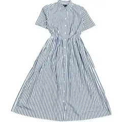 Ralph Laurenラルフローレン シャツワンピース ストライプ 11号