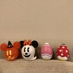 【ディズニー公式】ハロウィン　イースター　スナックケース　お菓子の缶