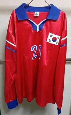 Asics サッカー 日本代表 ユニフォーム 長袖 21番 YASU - メルカリ