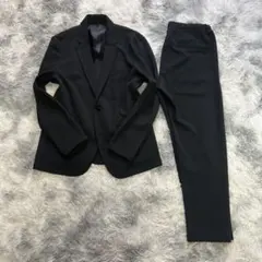 美品 Safari CURRENT 軽量＆撥水 ストレッチ セットアップ 黒 S - メルカリ