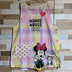 【美品】エプロン　ディズニー　サイズM〜L 　ミニーマウス