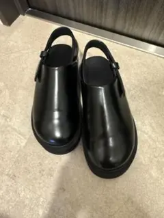 【美品】ユニクロシー　クロッグシューズ　ブラック　Mサイズ　UNIQLO:C