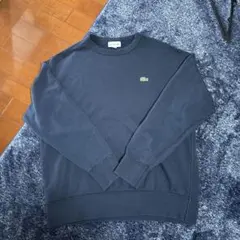 LACOSTE ネイビー トレーナー US XL