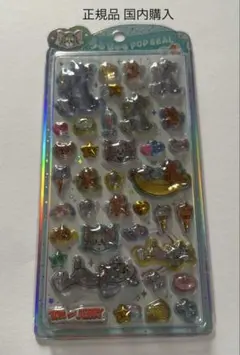 【正規品】 トムとジェリー うるちゅるポップシール ボンボンドロップシール