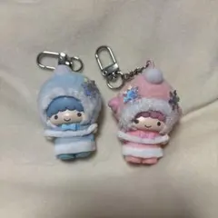 【美品】サンリオ シークレットキーホルダー ちびっとも 雪の精 キキララ セット