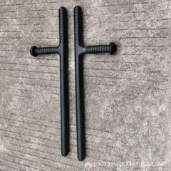 090152～53 PC ポリス トンファー 一組２本 樹脂製