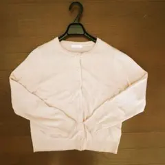 【SALE】VIS ピンク ニットカーディガン