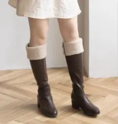 ロングブーツ　ブーツ　靴　ハイヒールのサムネイル