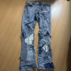 美品nonnativeノンネイティブ4P パッチワーク加工デニム2 - メルカリ