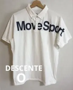 DESCENTE Move Sport ポロシャツ ホワイト