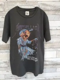 美品LAST LIBERTY×メタリカ　公式バンドTシャツビンテージ加工(M)
