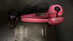 Ryanboo 自動ヘアカールアイロン オートカール コテ ピンク