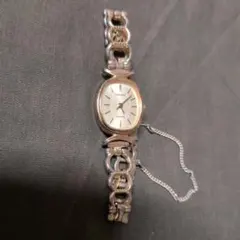 ORIENT　QUARTZ　時計　チェーン　付き　ブレスレット　ゴールド　色系のサムネイル