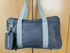 美品 CONVERSE スクールバッグ ネイビー