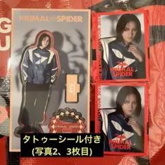 【龍　アクスタ、カード2枚、タトゥーシール】未使用