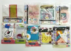 【02】夏目友人帳　一番くじ　ジッパーバッグ・タオル　計9点