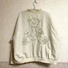 メリージェニー bare刺繍ブルゾン クマ エンブロイダリーのサムネイル