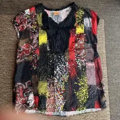 Paul Smith フラワープリント半袖シャツのサムネイル