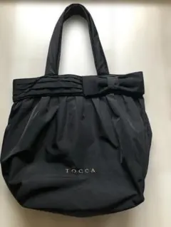 TOCCA ボディバッグ ブラック リボン - メルカリ