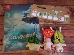 ゼルダの伝説ティアキン コログぬいぐるみA4ファイル付箋セット