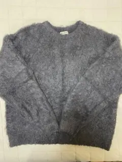 FREAK'S STORE グレー ニットセーター Lサイズ