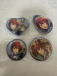 あんスタ 朱桜司 缶バッジ とるパカ - メルカリ