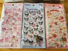 ボンボンドロップシール 正規品 サンリオ3セット※開封済