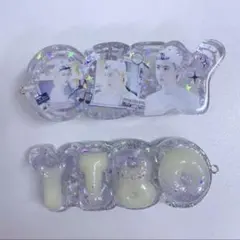 王一博 HH 厚いレジン置物です&バッグチャームに&ナイトライトにもなり