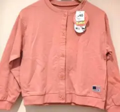 U.S.COTTON キッズ カーディガン オレンジ 140