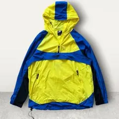 90s NIKE リバーシブル　アノラックパーカー　センターロゴ　mサイズ相当 90s NIKE リバーシブル アノラックパーカー センターロゴ mサイズ相当
