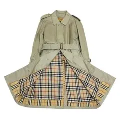 希少✨美品　バーバリーズ ライナー付 英国製 トレンチコート ステンカラー L