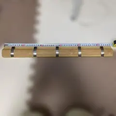 木製ウォールフック 5連　約56cm✖️6cmのサムネイル