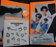 ENHYPEN MANIFESTO+3枚目特典トレカヒスン、ソンフン、ニキセット